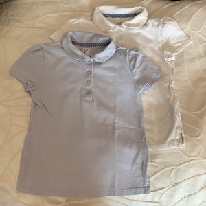 Two GAP polo shirts